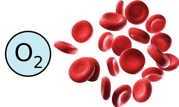 oxygen in the blood during sex with prostate